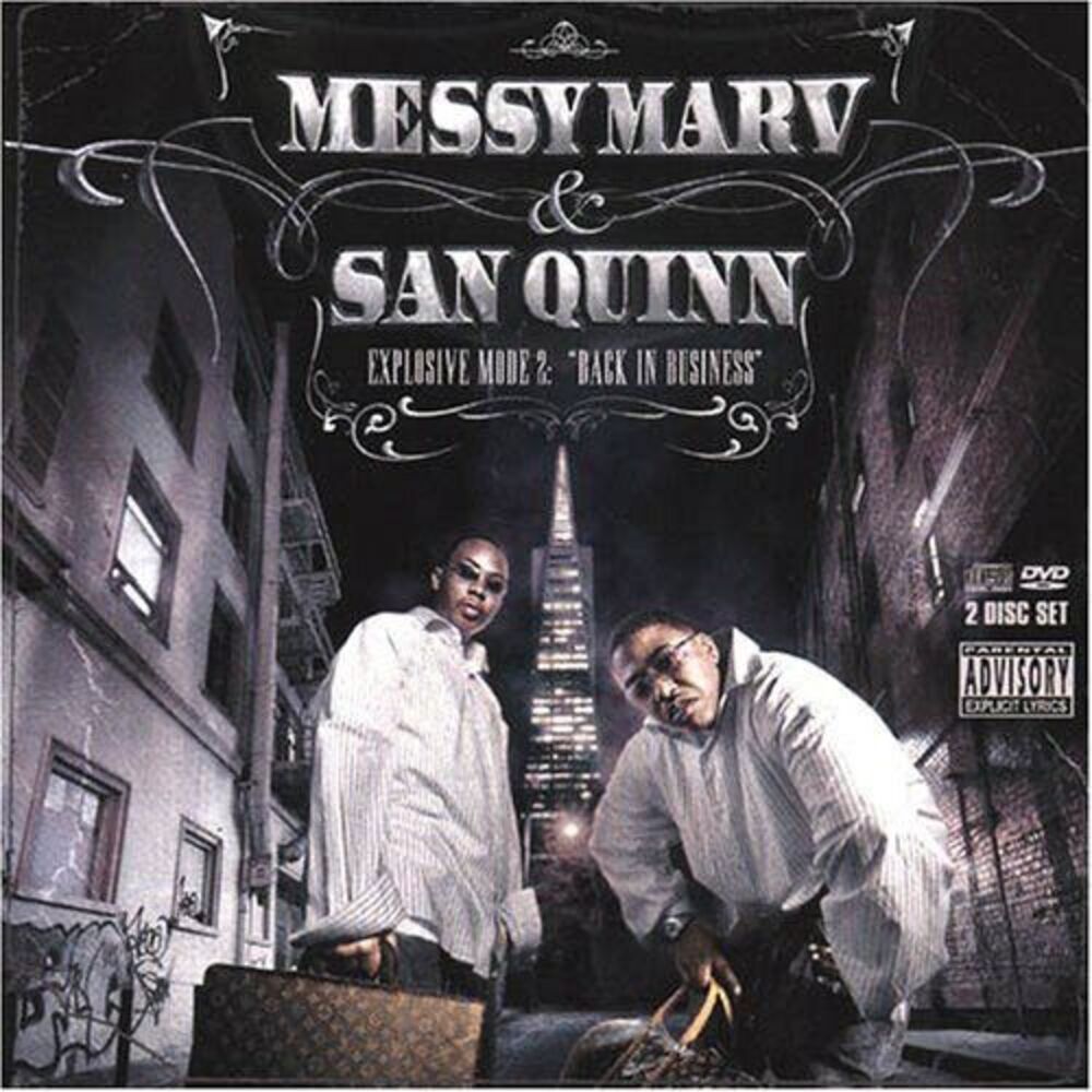 San Quinn - Explosive Mode, Vol. 2: Back In Business  CD
